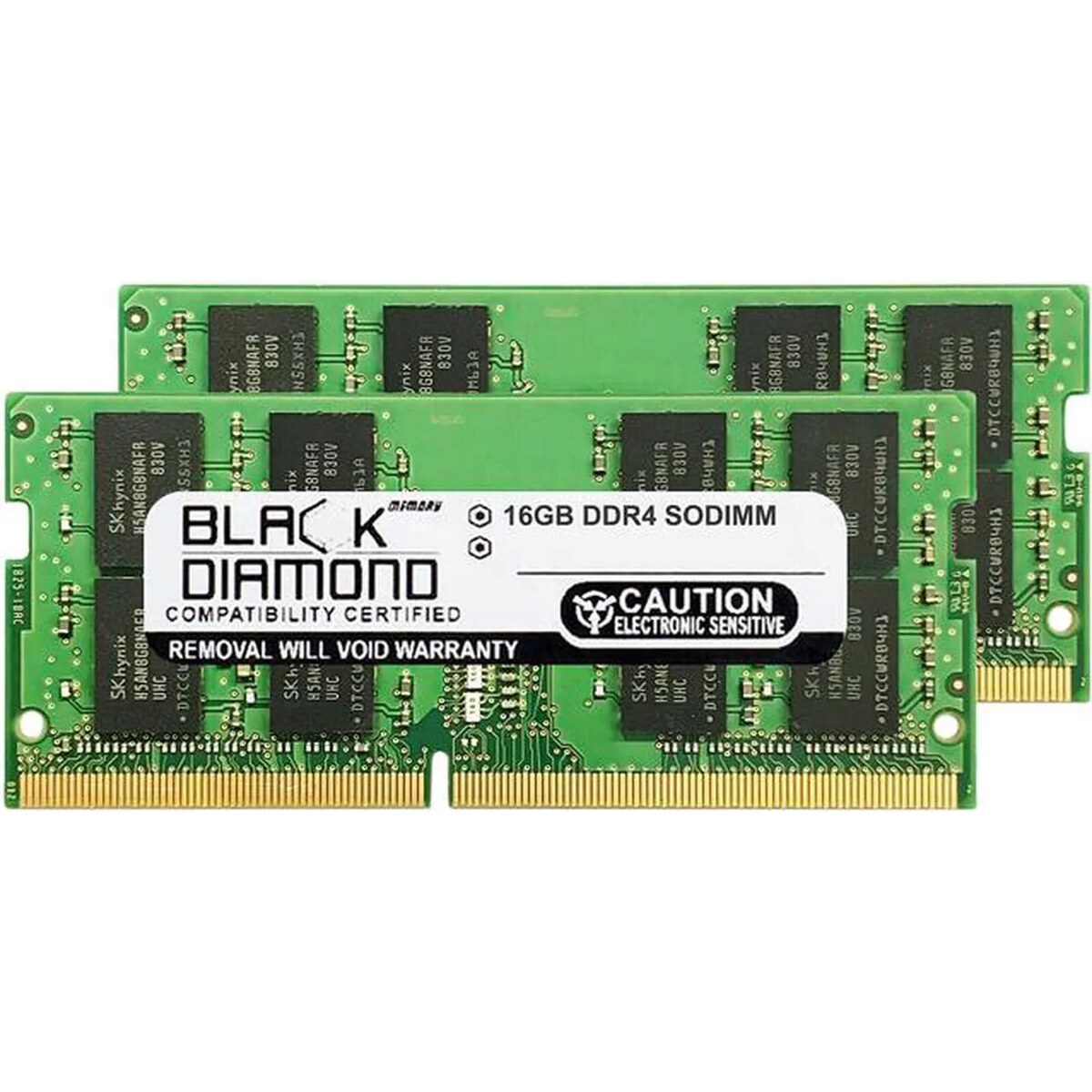 Memoria RAM Laptop Black Diamond Memory BD16GX23200MQN25 32GB (2 x 16GB) 260-Pin DDR4 3200 Mhz CL22