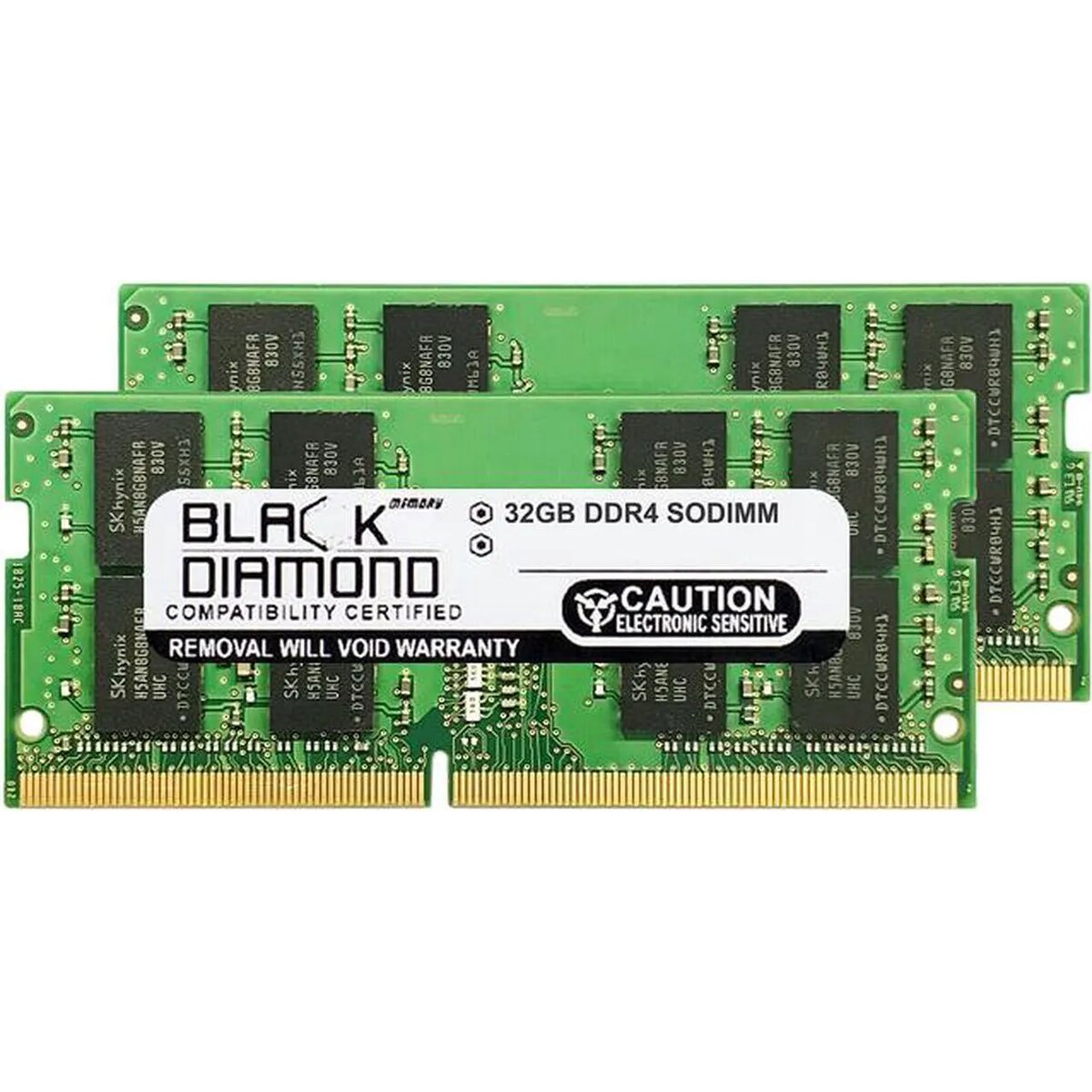 Memoria RAM Laptop Black Diamond 64GB (2 x 32GB) DDR4 2133 MHz