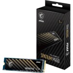 Disco Duro Solido SSD MSI SPATIUM M450 1TB PCIe M.2 2280 hasta 3400 MB/s
