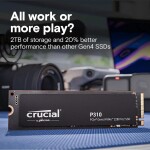 Disco Duro Solido SSD Crucial P310 2TB PCIe M.2 2280 hasta 7100 MB/s - Imagen 3