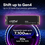Disco Duro Solido SSD Crucial P310 1 TB PCIe M.2 2280 hasta 7100 MB/s - Imagen 2