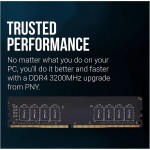 Memoria RAM PNY Performance 16GB (1 x 16GB) 288-Pin PC RAM DDR4 3200 MHz CL22 - Imagen 3