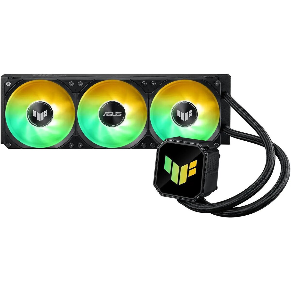 Refrigeración Líquida - ASUS TUF Gaming LC III 360 - Black - Radiador 360mm - 3 Fans 120mm - AMD AM4/AM5 | Intel LGA 1700/1851