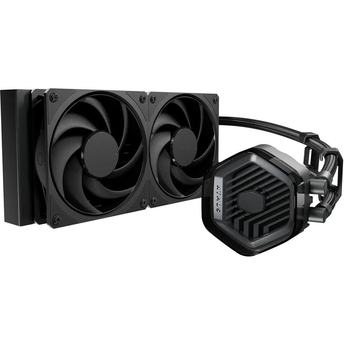35-103-372-01_square Refrigeración Líquida - Cooler Master 240 Atmos Stealth - Black - Radiador 240mm - 2 Fans 120mm - AMD AM4/AM5 | Intel LGA 1700/1851 - Imagen 1