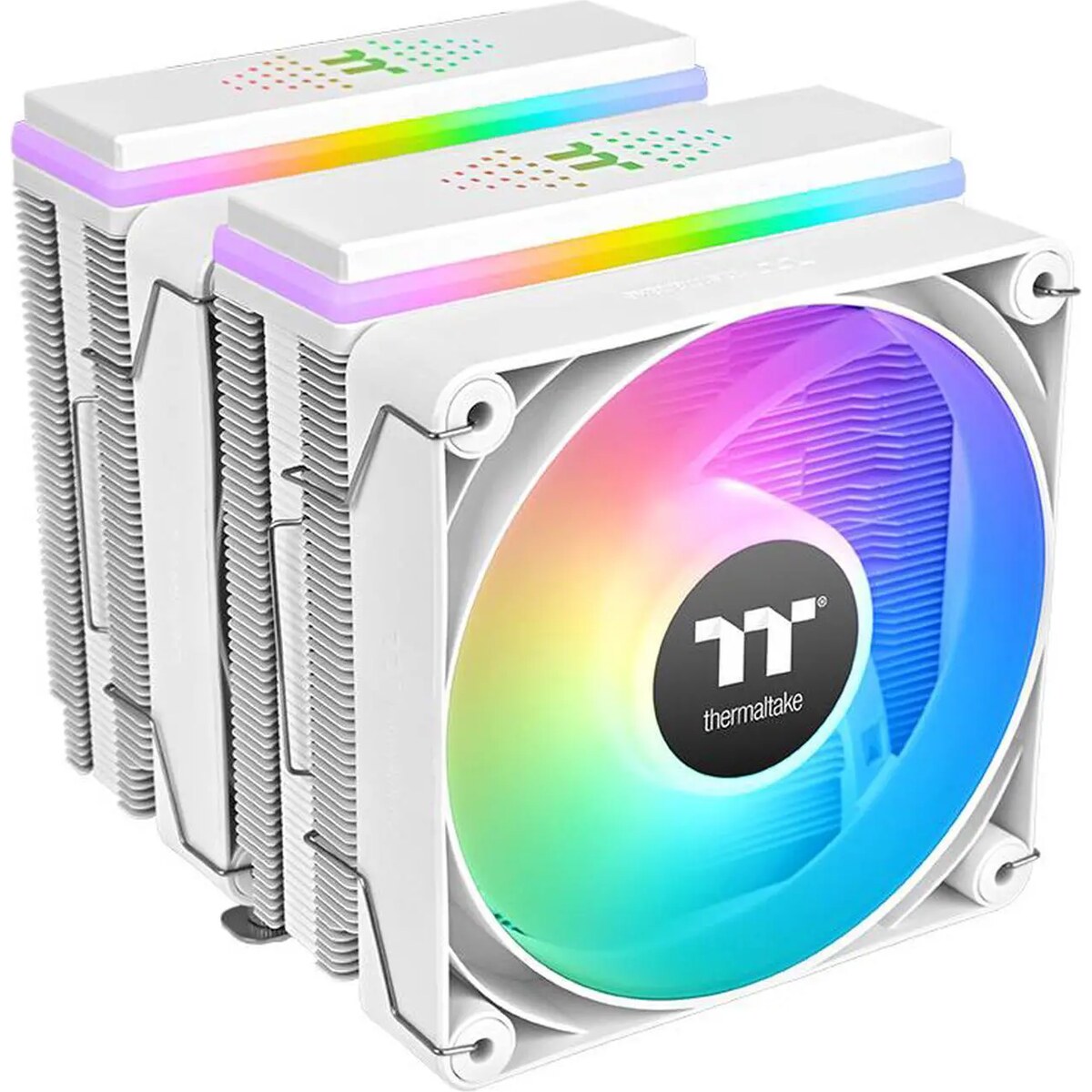 Disipador - Thermaltake Astria 600 - White - 2 Fans 120mm - AMD AM4/AM5 | Intel LGA 1700/1851