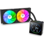 Refrigeración Líquida - Thermaltake TH240-S V3 - Black - Radiador 240mm - 2 Fans 120mm - AMD AM4/AM5 | Intel LGA 1700/1851