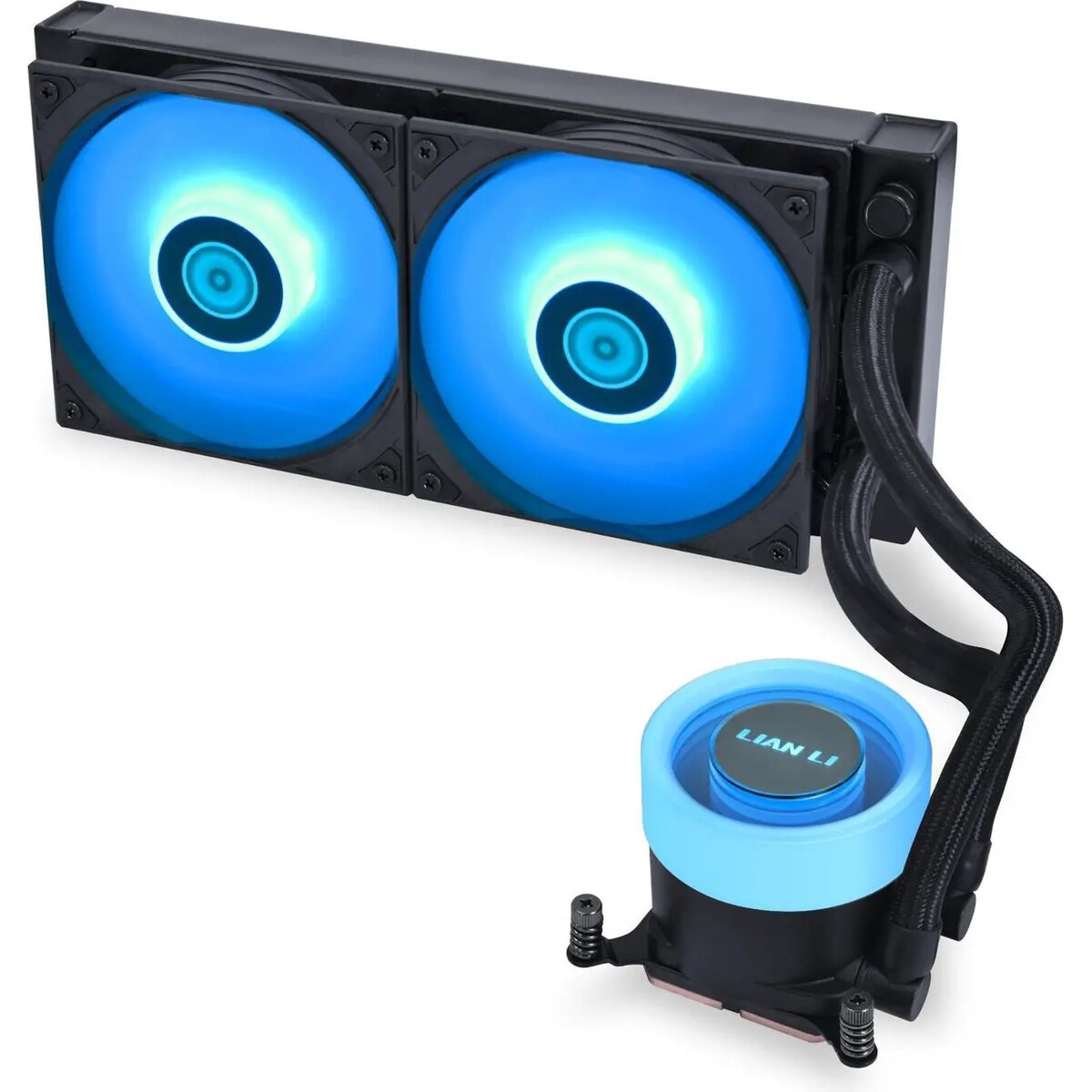 Refrigeración Líquida - Lian Li GA II Lite 240 - Black - Radiador 240mm - 2 Fans 120mm - AMD AM4/AM5 | Intel LGA 1700/1851