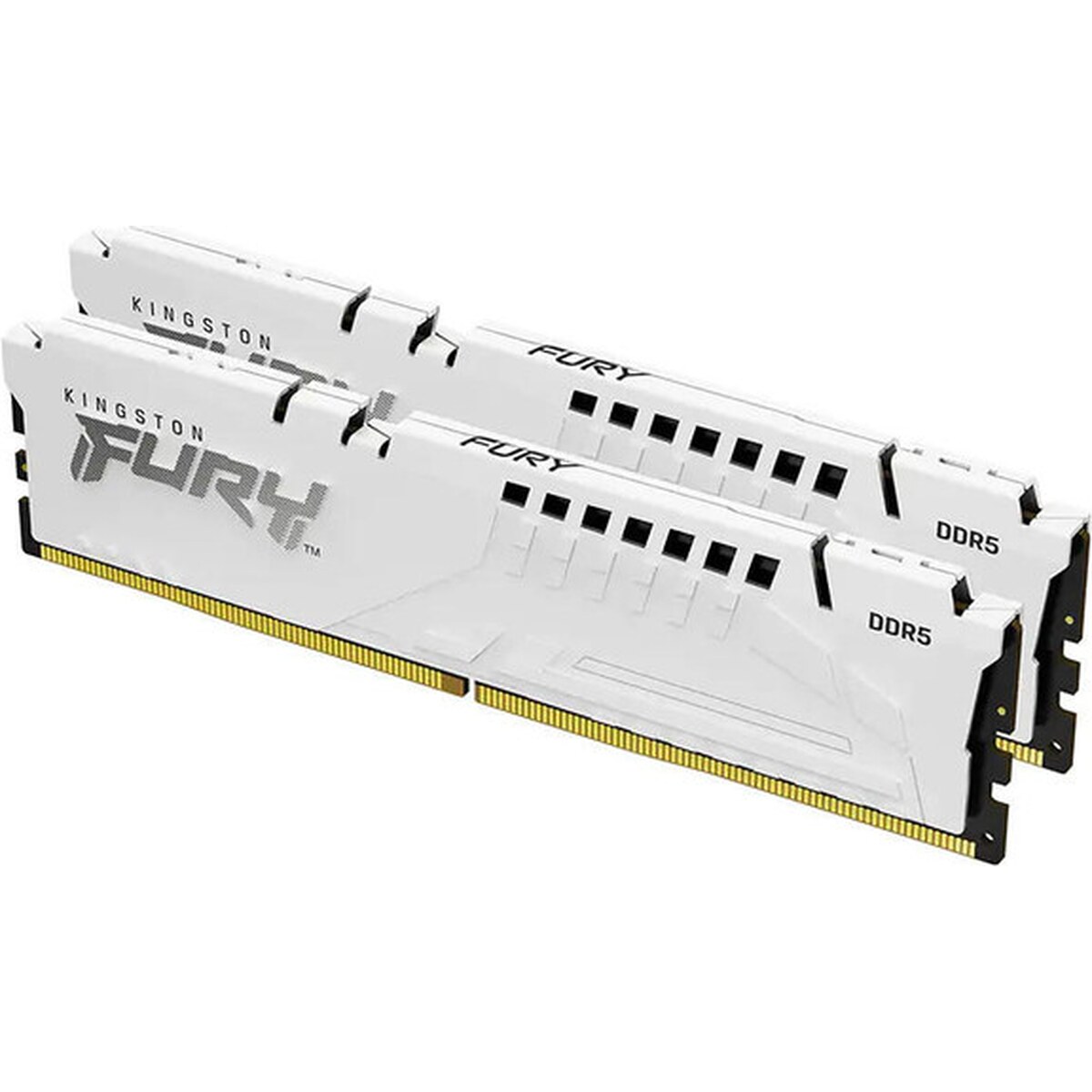 Memoria RAM Kingston FURY Beast 64 GB (2 x 32 GB) DDR5 6400MHz CL32 Blanca