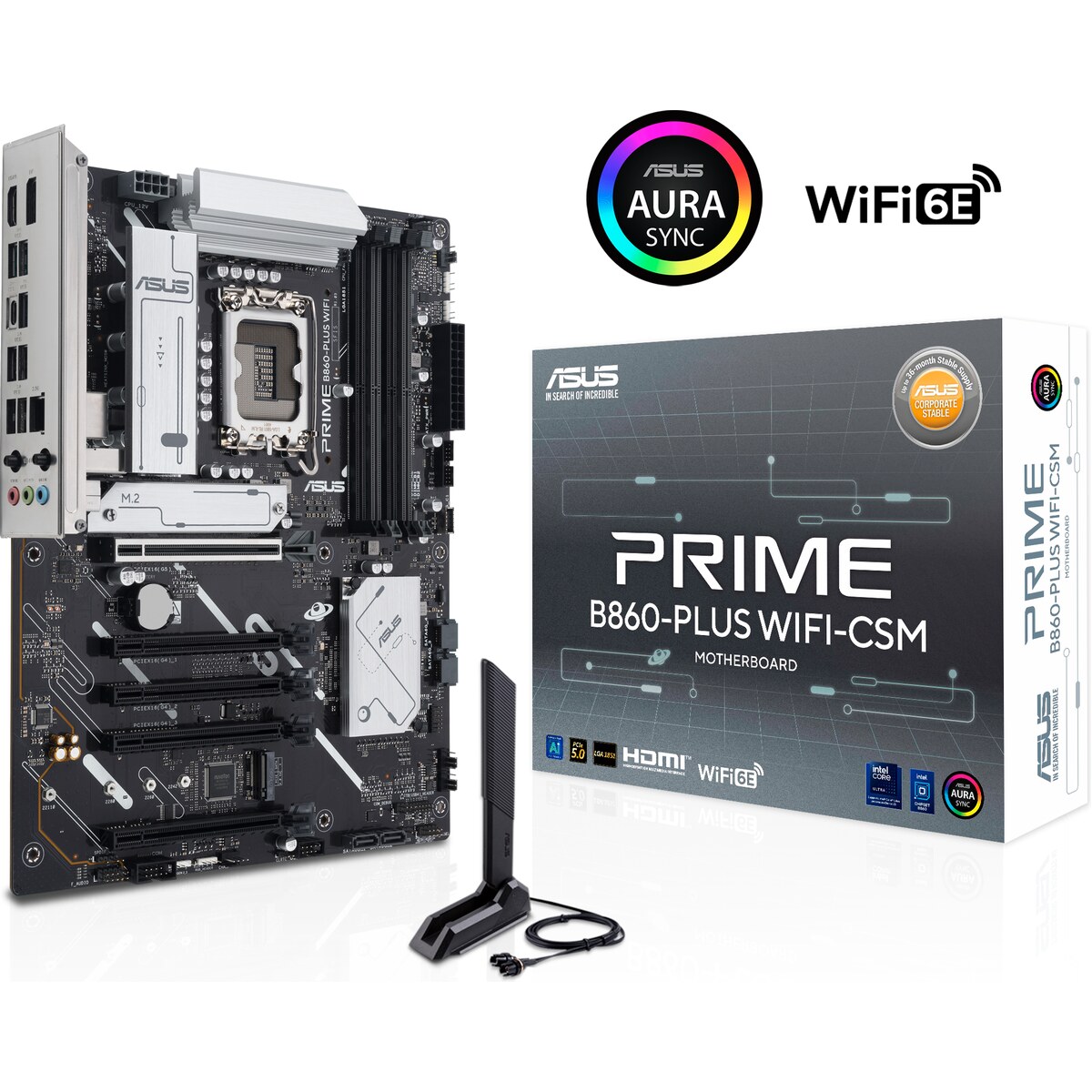 Motherboard ASUS PRIME B860-PLUS WIFI-CSM Socket LGA 1851 ATX