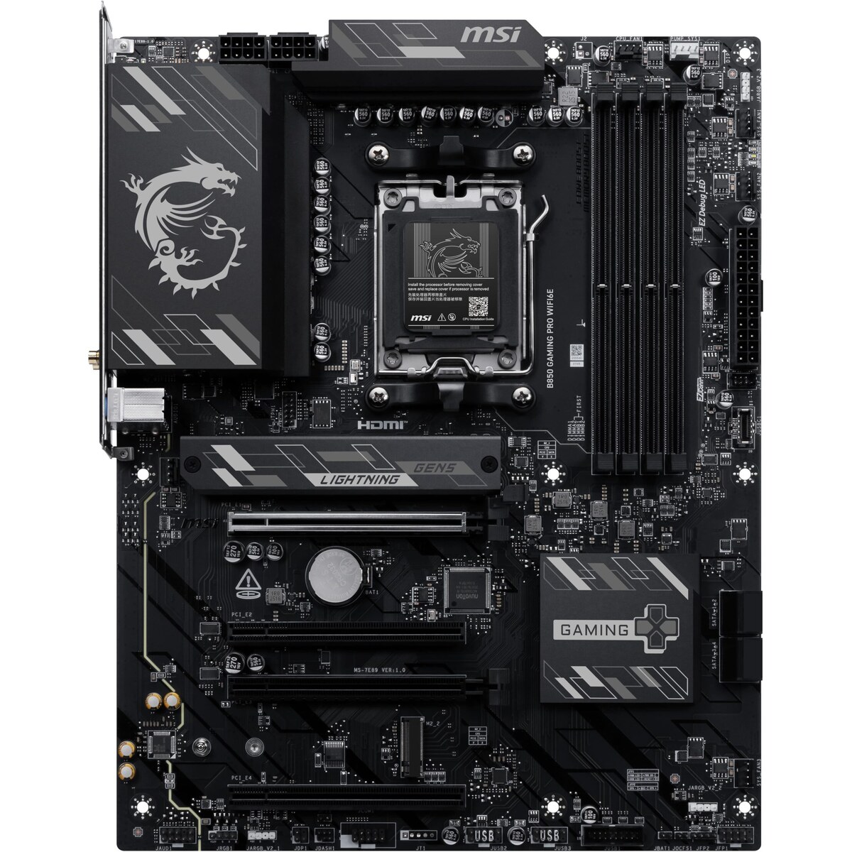 Motherboard MSI B850 GAMING PRO WIFI6E Socket AM5 ATX