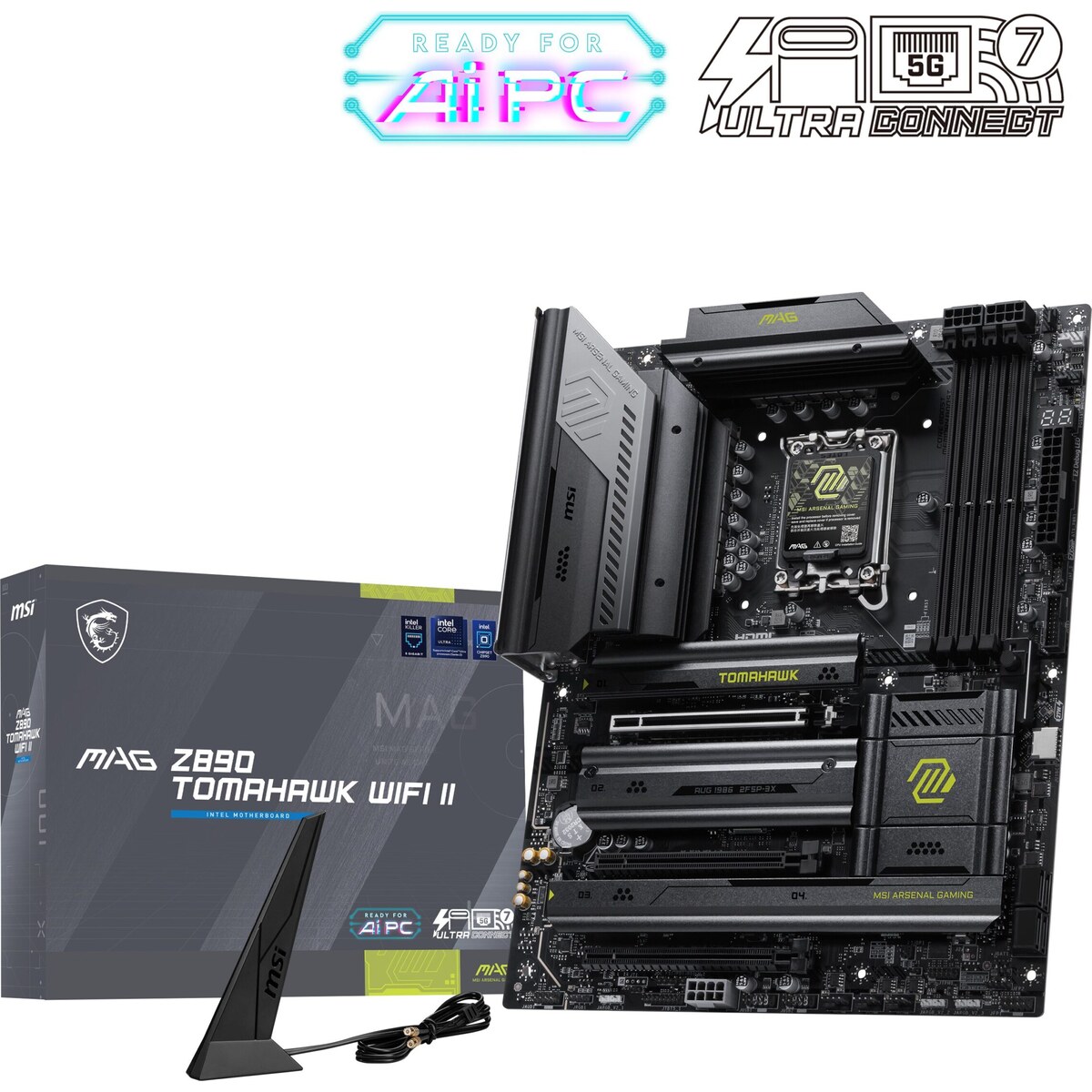 Motherboard MSI Z890 TOMAHAWK WIFI II Socket LGA 1851 ATX