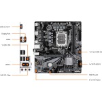 Motherboard GIGABYTE H610M D3W WIFI6 Socket LGA 1700 Micro ATX - Imagen 4