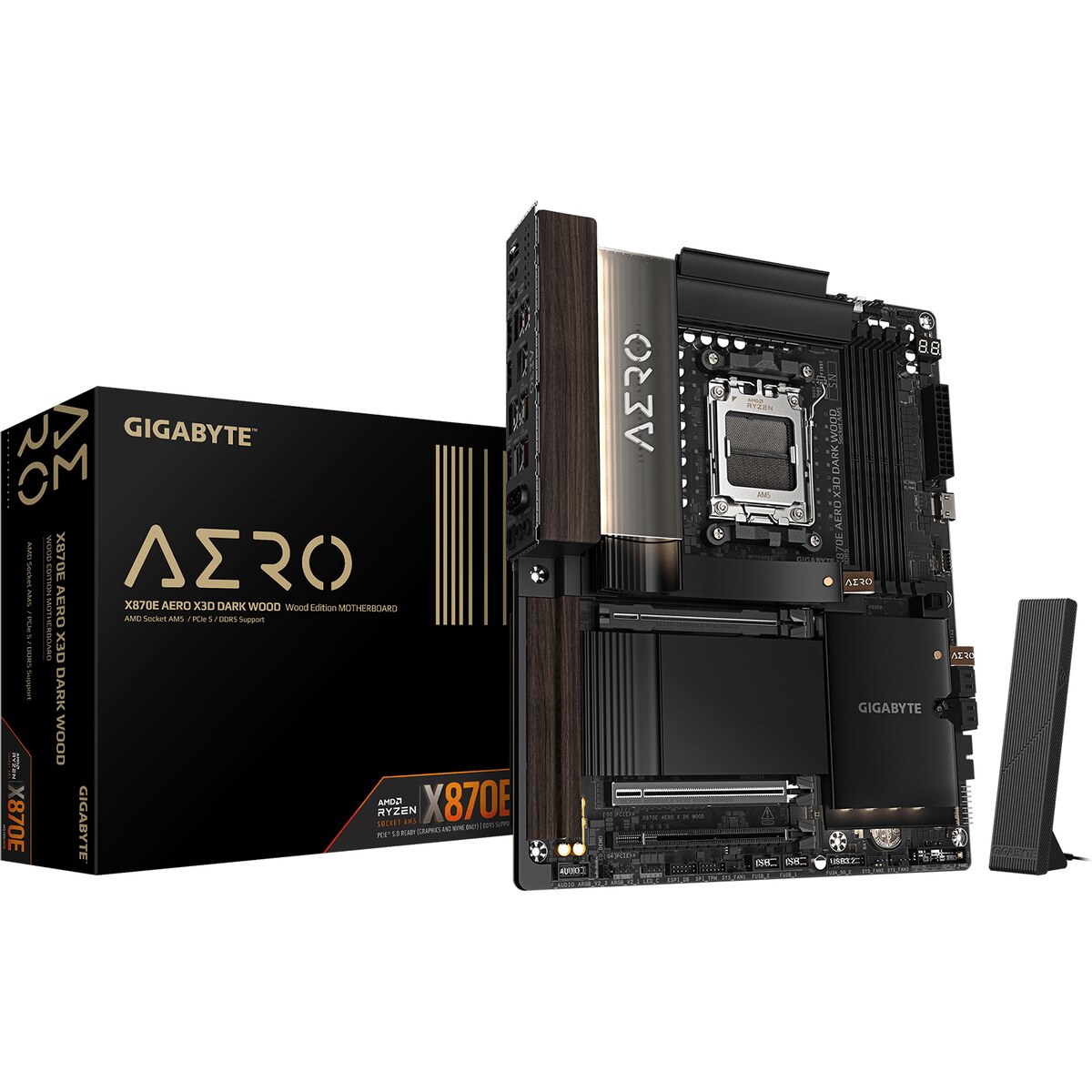 Motherboard GIGABYTE X870E AERO X DK WOOD Socket AM5 ATX