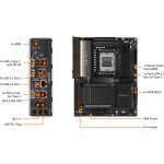 Motherboard GIGABYTE X870E AERO X DK WOOD Socket AM5 ATX - Imagen 11