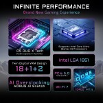 Motherboard GIGABYTE Z890 A TACHYON D X E Socket LGA 1851 Extended ATX - Imagen 2