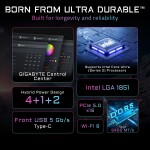 Motherboard GIGABYTE H810M G WIFI6 GEN5 Socket LGA 1851 Micro ATX - Imagen 2