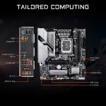Motherboard GIGABYTE H810M G WIFI6 GEN5 Socket LGA 1851 Micro ATX - Imagen 4
