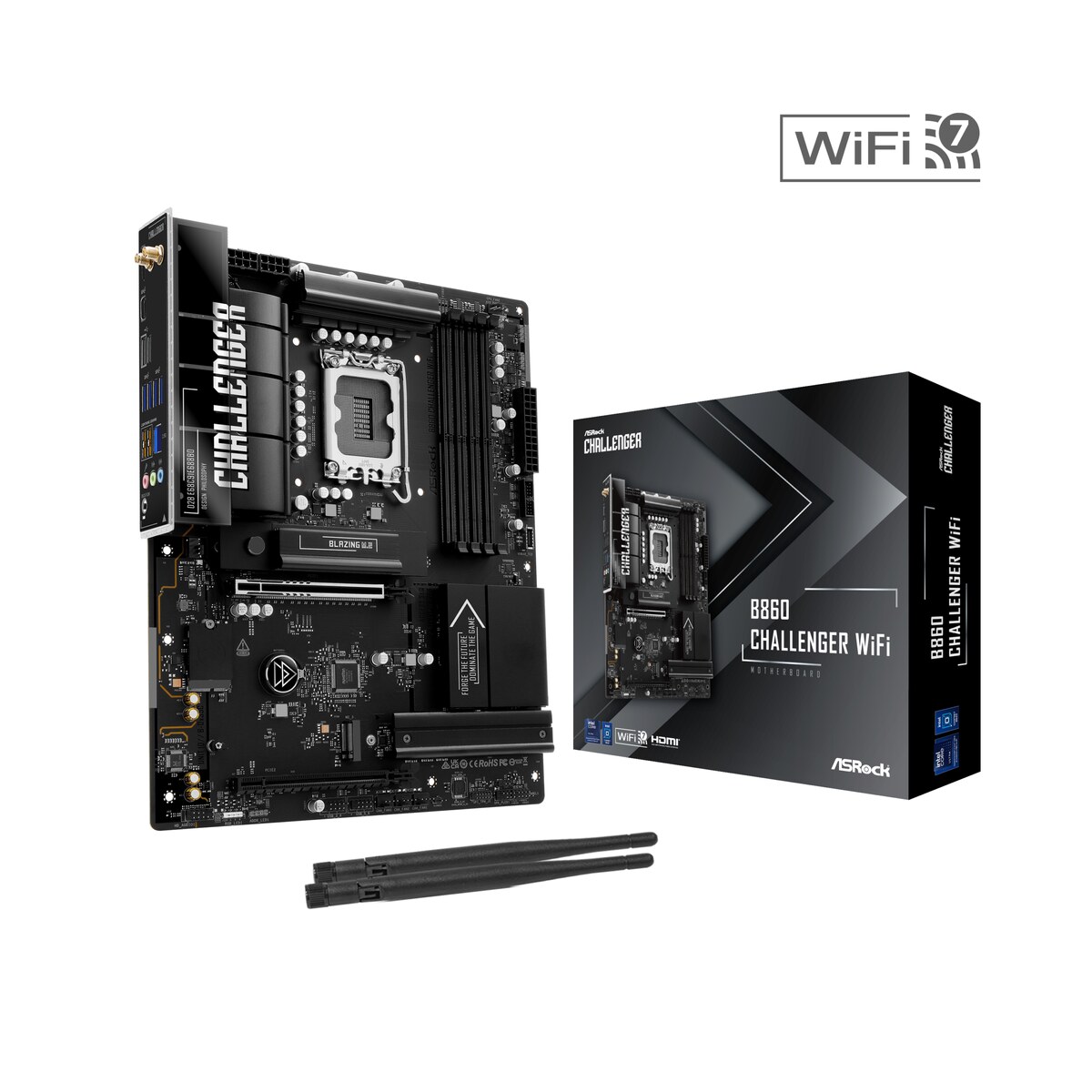 Motherboard ASRock B860 Challenger WiFi Socket LGA 1851 ATX