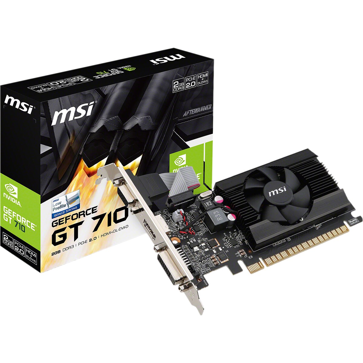 14-127-932-05_square Tarjeta de video MSI GeForce GT 710 2GB DDR3 Low Profile - Imagen 1