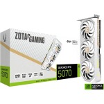 Tarjeta de video Zotac Gaming GeForce RTX 5070 AMP White Edition 12GB GDDR7