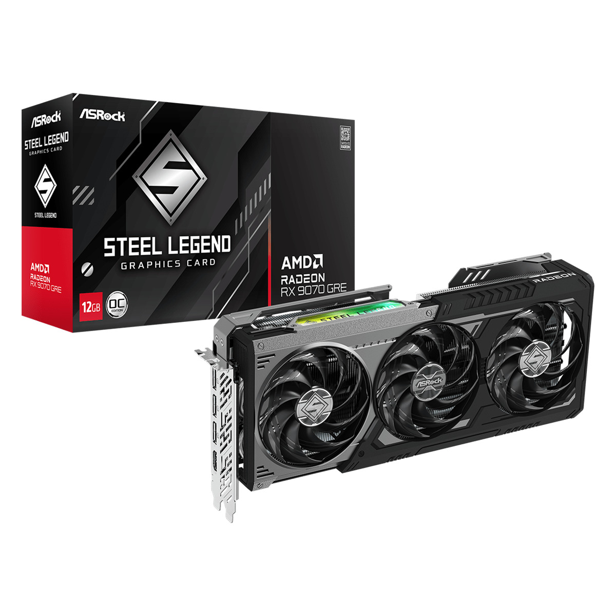 ASRock Steel Legend Radeon RX 9070 GRE 12GB 14-930-150-03.png