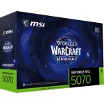 Tarjeta de video MSI GeForce RTX 5070 World of Warcraft Midnight Void OC 12GB - Imagen 11