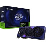 Tarjeta de video MSI GeForce RTX 5070 World of Warcraft Midnight Void OC 12GB