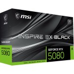 Tarjeta de video MSI Inspire 3X GeForce RTX 5080 16GB OC Black - Imagen 11