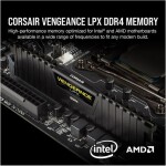 Memoria RAM Corsair Vengeance LPX 32 GB DDR4 2666MHz CL16 Negra - Imagen 2