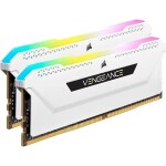 Memoria RAM Corsair Vengeance RGB Pro SL 32 GB (2 x 16 GB) DDR4 3600MHz CL18 Blanca - Imagen 2