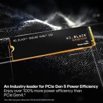 Disco Duro Solido SSD Western Digital WDS200T1X0M-00CMT0 2 TB PCIe Gen 5.0 x4 M.2 2280 hasta 14900 MB/s - Imagen 8