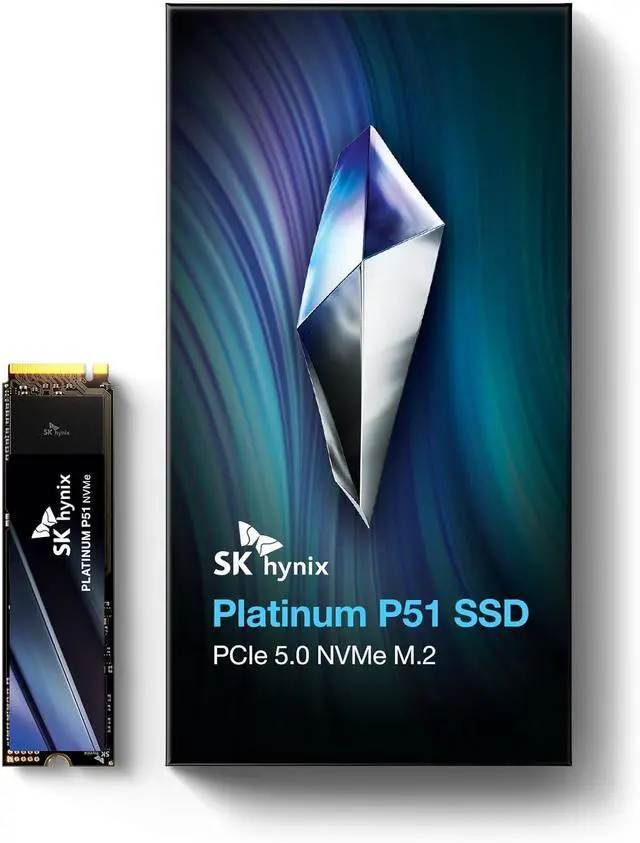 Disco Duro Solido SSD SK hynix HFS2T0GFM9X1902 2 TB PCIe Gen 5.0 x4 M.2 2280 hasta 14700 MB/s