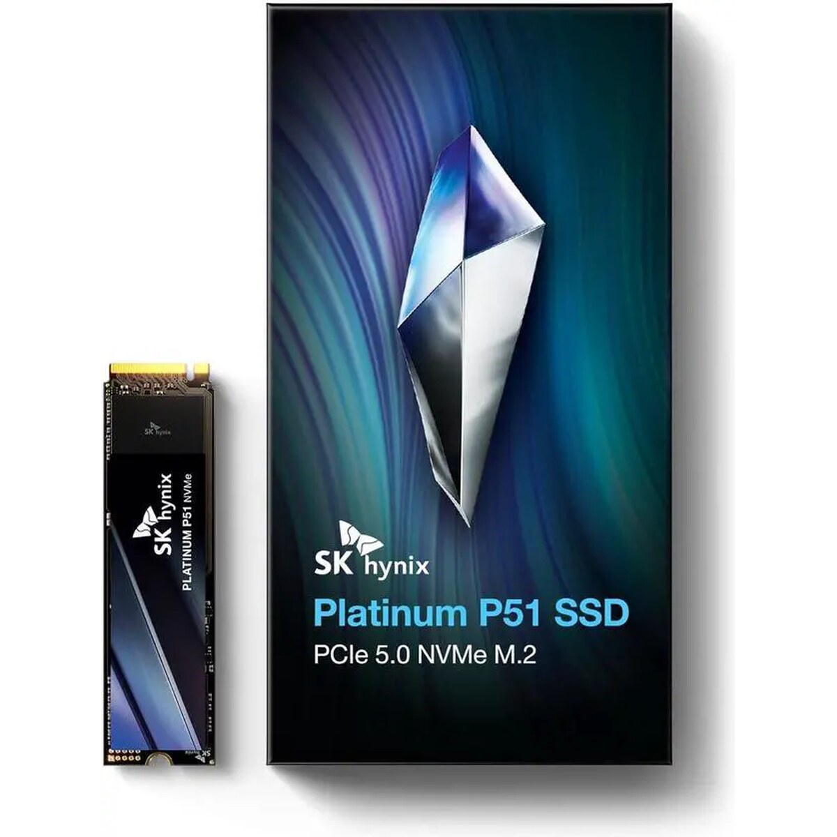 Disco Duro Solido SSD SK hynix HFS2T0GFM9X1902 2 TB PCIe Gen 5.0 x4 M.2 2280 hasta 14700 MB/s