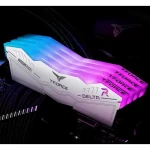 Memoria RAM Team T-Force Delta RGB 32 GB (2 x 16 GB) DDR5 6000MHz CL38 Blanca - Imagen 4