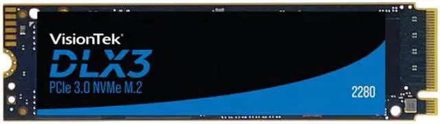 Disco Duro Solido SSD VisionTek 901554 256 GB PCIe Gen 4.0 x4 M.2 2280 hasta 3300 MB/s