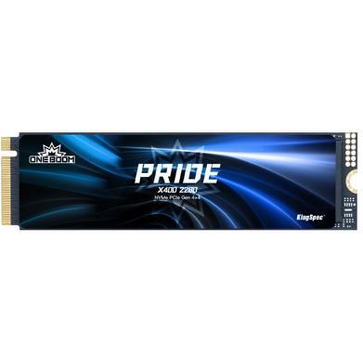 Disco Duro Solido SSD KingSpec ONEBOOM X400 1TB PCI-Express Gen 4.0 x4 M.2 2280 hasta 7400 MB/s