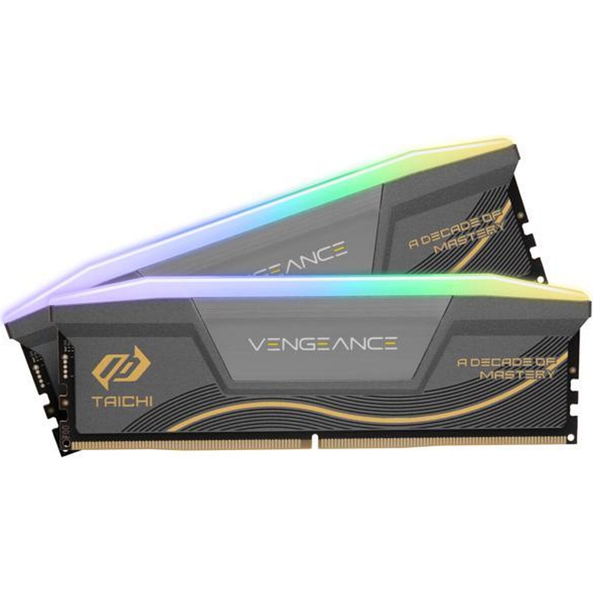 Memoria RAM CORSAIR Vengeance RGB ASRock Taichi 32GB (2 x 16GB) 288-Pin DDR5 6000 MHz CL36 – Black