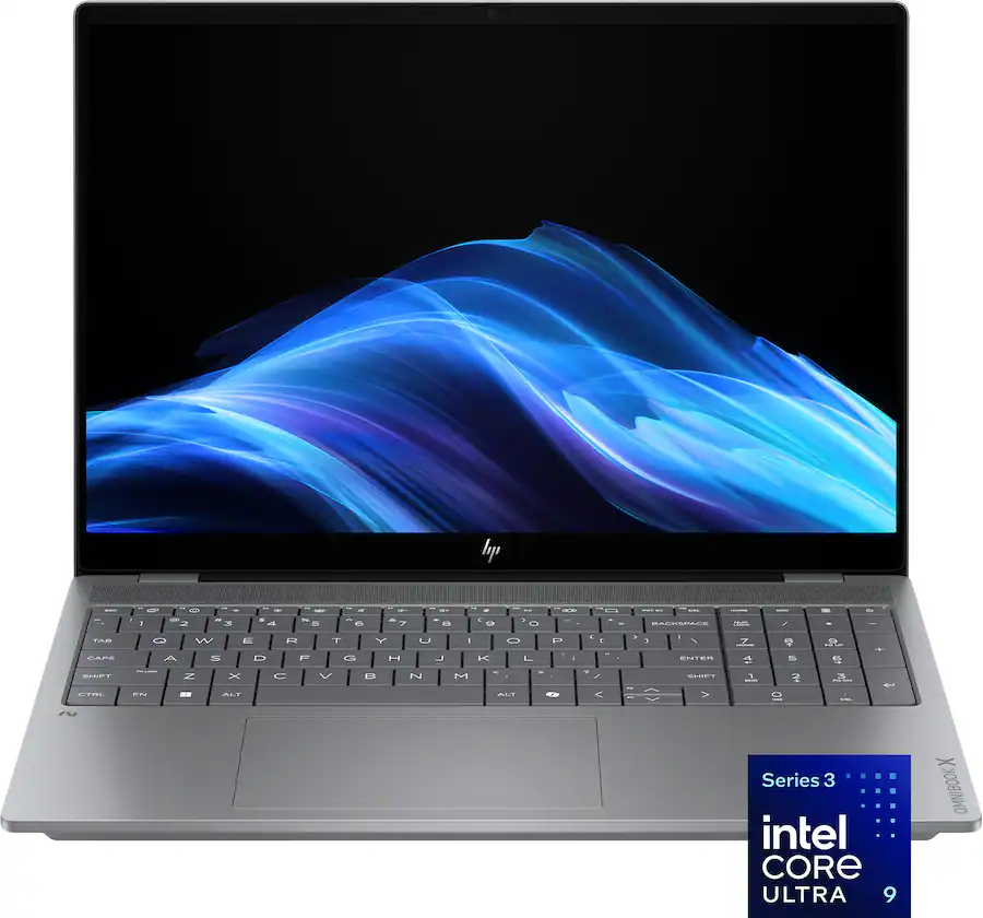 HP OmniBook X 16" 2K 120Hz Touch Screen – Intel Core Ultra 9 – 32GB DDR5 – 1TB SSD - Silver