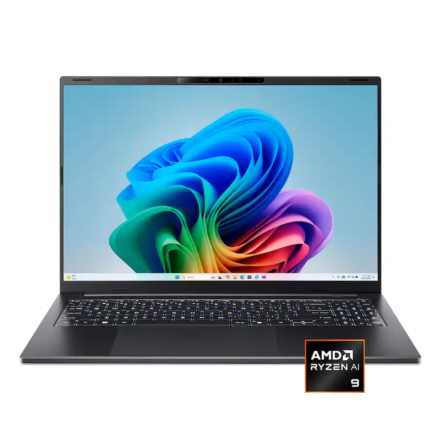 Acer Swift Go 16 AI 16" Touch Screen –  AMD Ryzen AI 9 465 – 32GB LPDDR5X – 1TB SSD – Obsidian Black