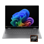 HP OmniBook X Flip 2-in-1 16" 2K OLED 120Hz Touch Screen – AMD Ryzen AI 7 445 – 16GB DDR5 – 1TB SSD - Silver