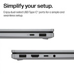 HP OmniBook X Flip 2-in-1 14" 2K OLED 120Hz Touch Screen – Intel Core Ultra 7 – 16GB DDR5 – 1TB SSD - Silver - Imagen 5