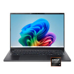 Acer Swift Go 16 AI 16" Touch Screen – AMD Ryzen AI 9 465 – 32GB LPDDR5X – 1TB SSD – Obsidian Black - Imagen 6