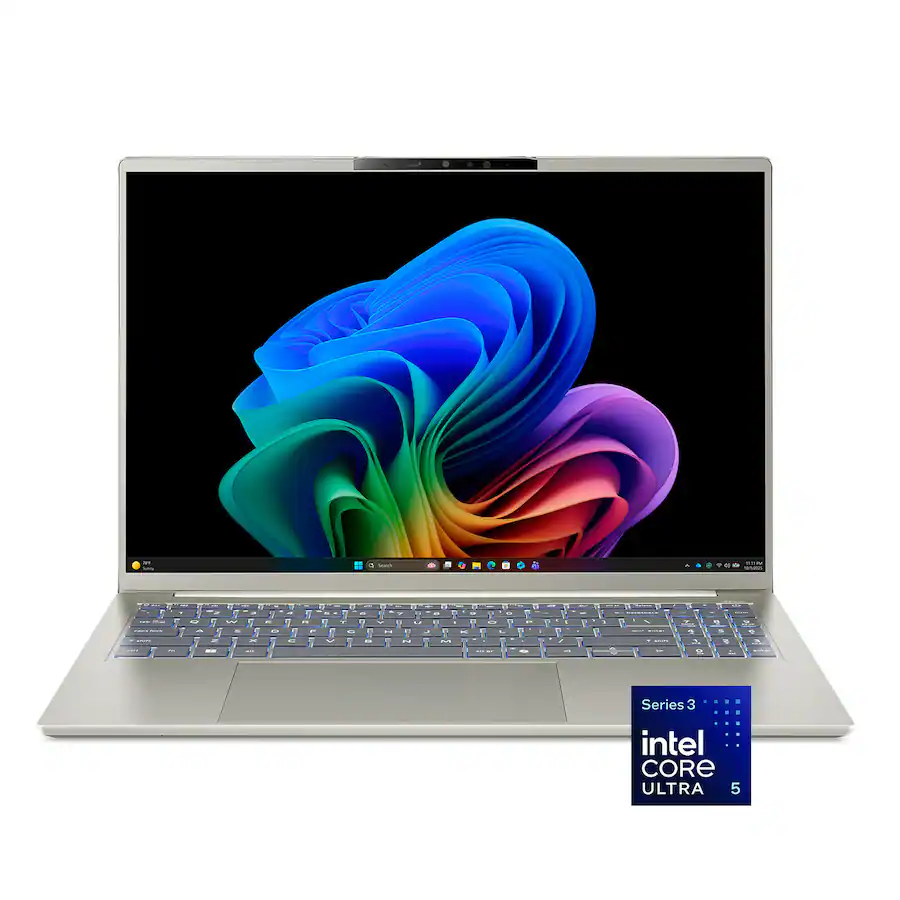 Acer Swift Go 16 AI 16" OLED Touch Screen –  Intel Core Ultra 5 322 – 16GB LPDDR5X – 512GB SSD