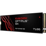 Disco Duro Solido SSD SanDisk Optimus GX 7100 1TB PCI-Express Gen 4.0 x4 M.2 2280-S3-M hasta 7250 MB/s