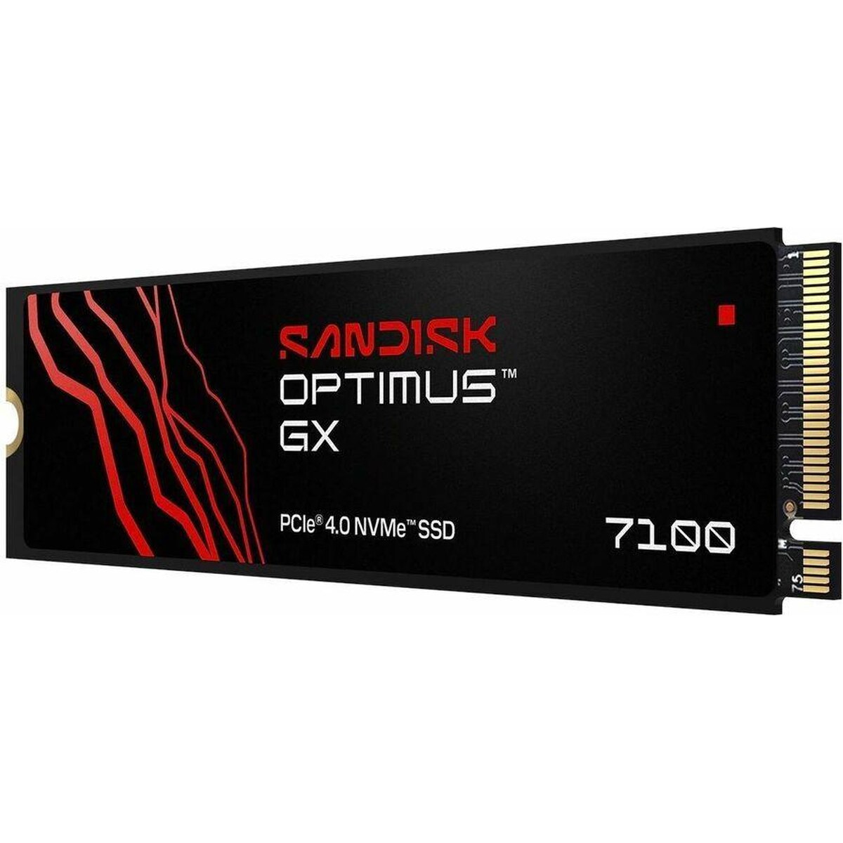 Disco Duro Solido SSD SanDisk Optimus GX 7100 1TB PCI-Express Gen 4.0 x4 M.2 2280-S3-M hasta 7250 MB/s