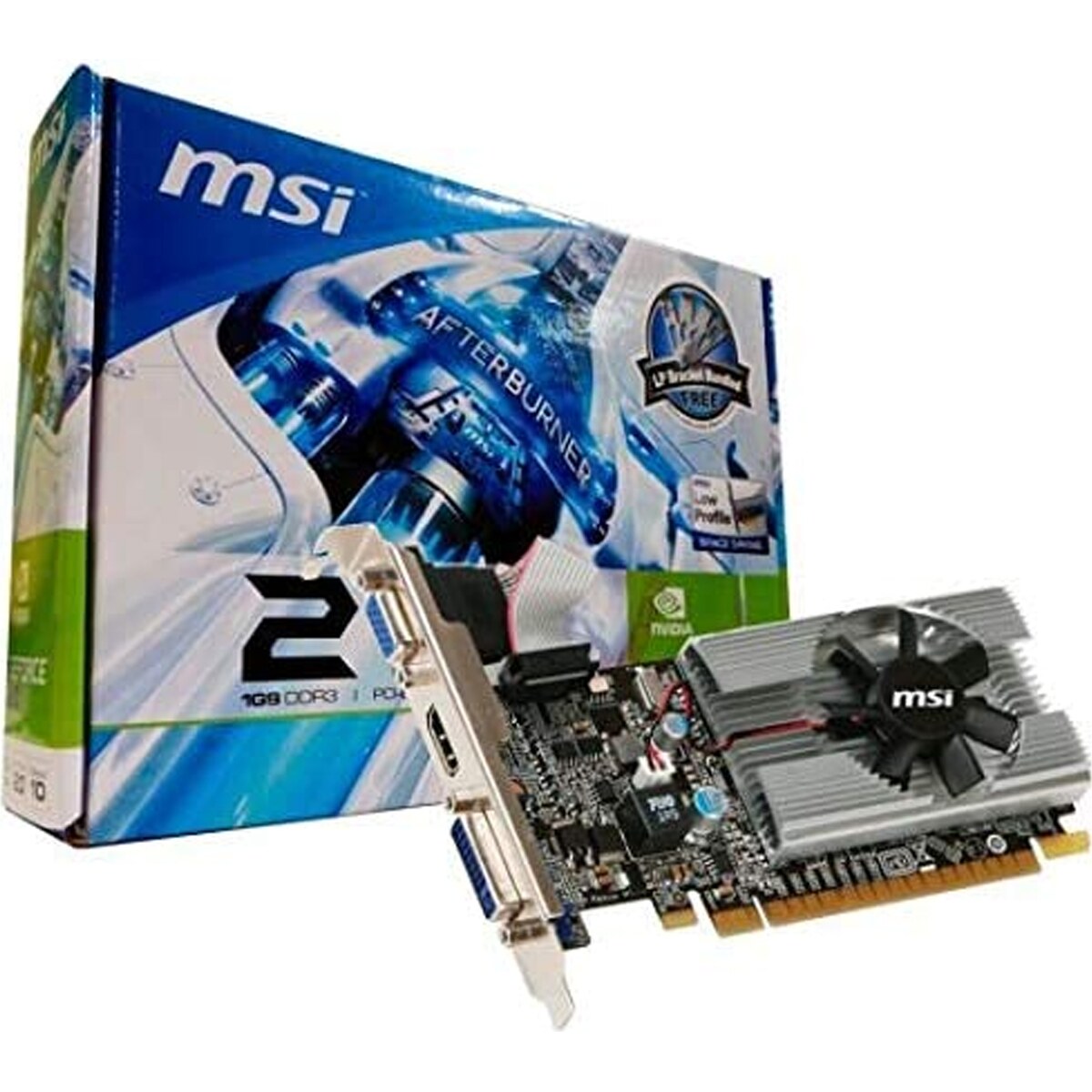 A2W0S210812fm1OJ_square Tarjeta de video MSI GeForce 210 1GB DDR3 Low Profile - Imagen 1