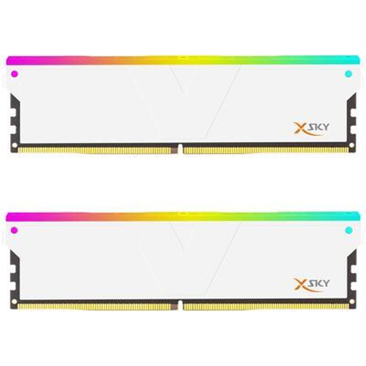 Memoria RAM V-Color Manta XSky RGB 16 GB DDR5 6000MHz CL30 Blanca