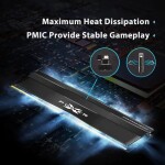 Memoria RAM Silicon Power Zenith 32GB (2 x 16GB) 288-Pin DDR5 6000 MHz CL36 – Black - Imagen 3