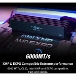 Memoria RAM Silicon Power Value Gaming 32 GB (2 x 16 GB) DDR5 6000MHz CL36 Negra - Imagen 3