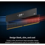 Memoria RAM Silicon Power Value Gaming 32 GB (2 x 16 GB) DDR5 6000MHz CL36 Negra - Imagen 4